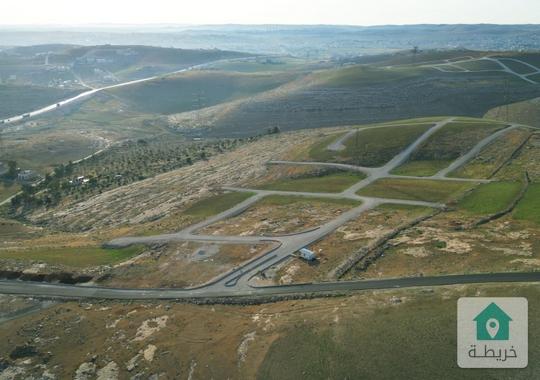 أرض افراز جديد بتنظيم سكن ج المستندة الجديدة جنوب عمان 2500م عن اشارة الغاز وطريق الحزام