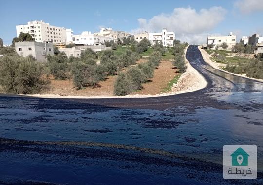 ارض للبيع في البنيات شارعين تنظيم ب 