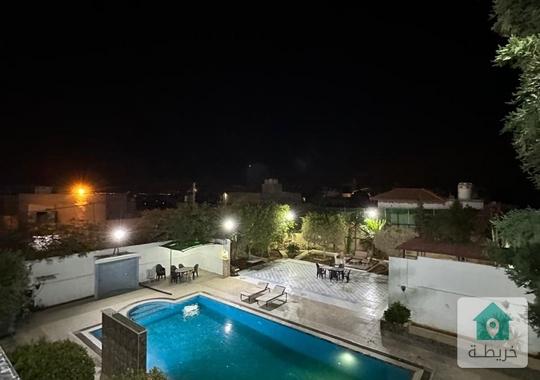 شاليه فاخر في البحر الميت بأكبر مسبح اولومبي للايجار