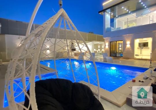 مزرعه وشاليه chalet نظام فندقي اوتيل 5 نجوم في منطقة البحر الميت/ الرامه للايجار 