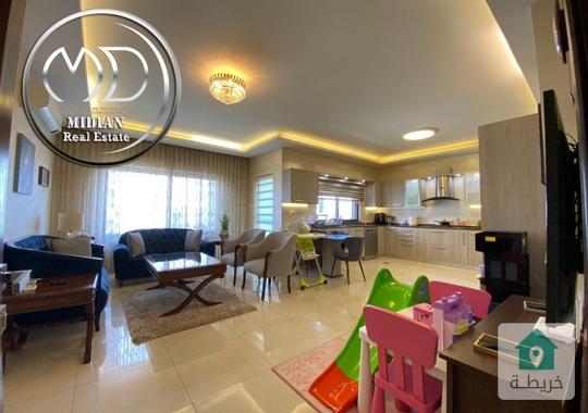 شقة للبيع خلدا مساحة 180م طابق اول تشطيبات ديكورات سوبر ديلوكس بسعر مميز  